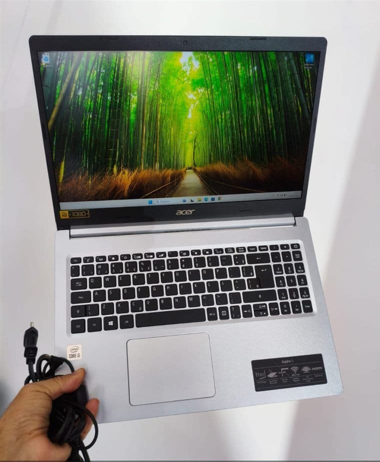 Notebook após serviço de manutenção